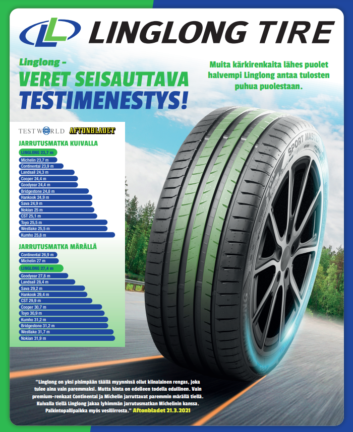 205/55R16 94Y XL tai 91V Linglong SPORT MASTER