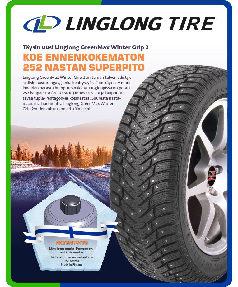 175/65R15 84T Linglong Winter Grip 2