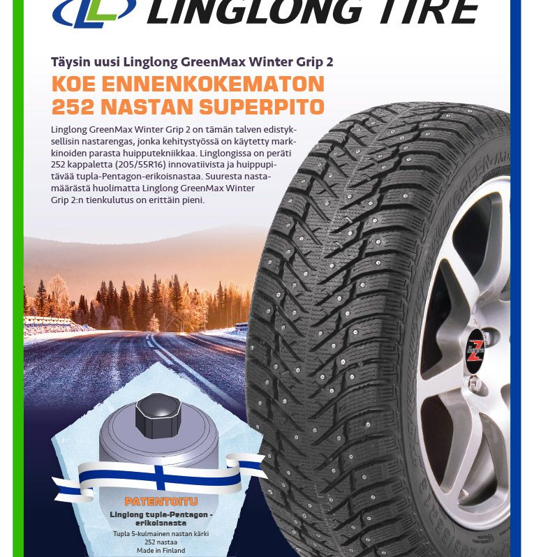 205/55R16 Linglong Winter grip 2 ISO ale
